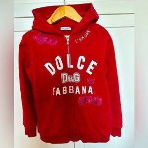 Dolce &Gabbana sweatshirt, size 5 little girls